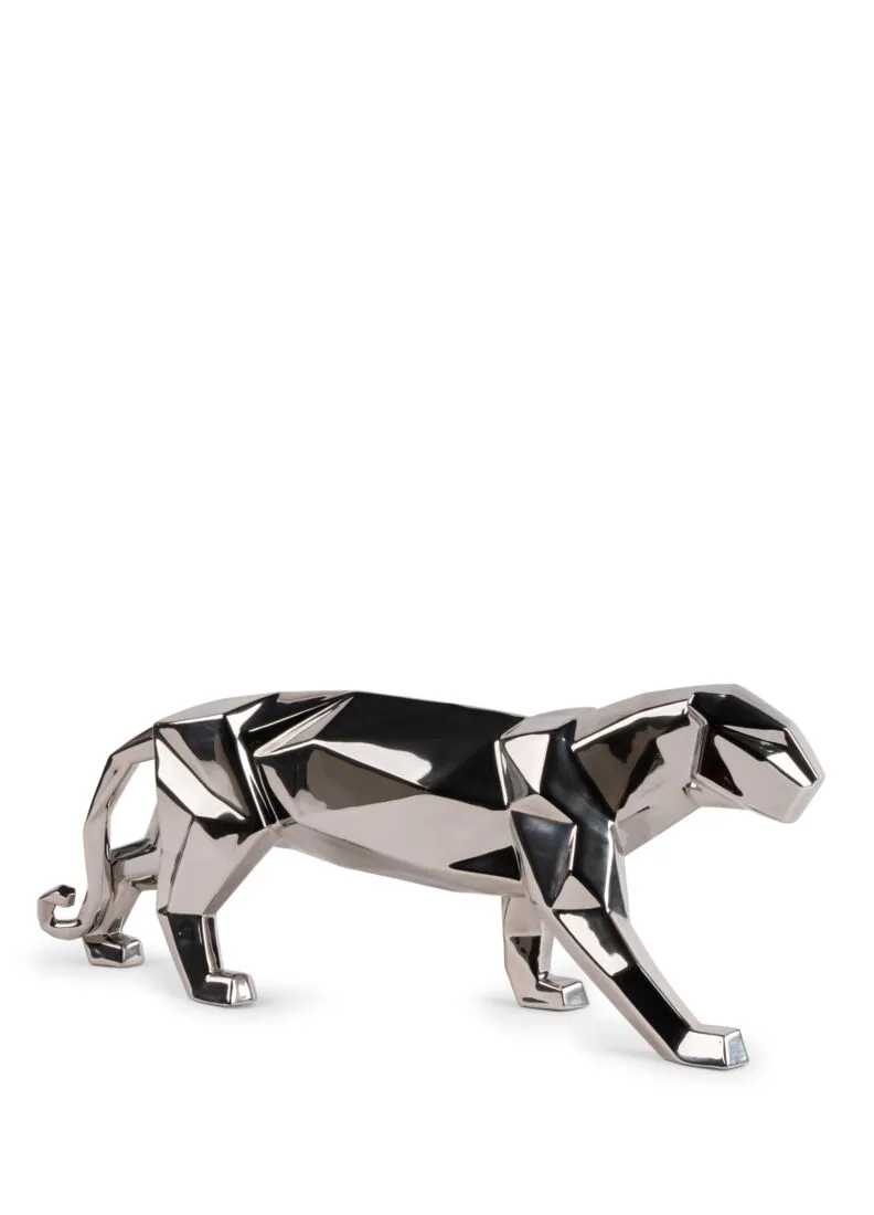 Escultura Pantera (plata)