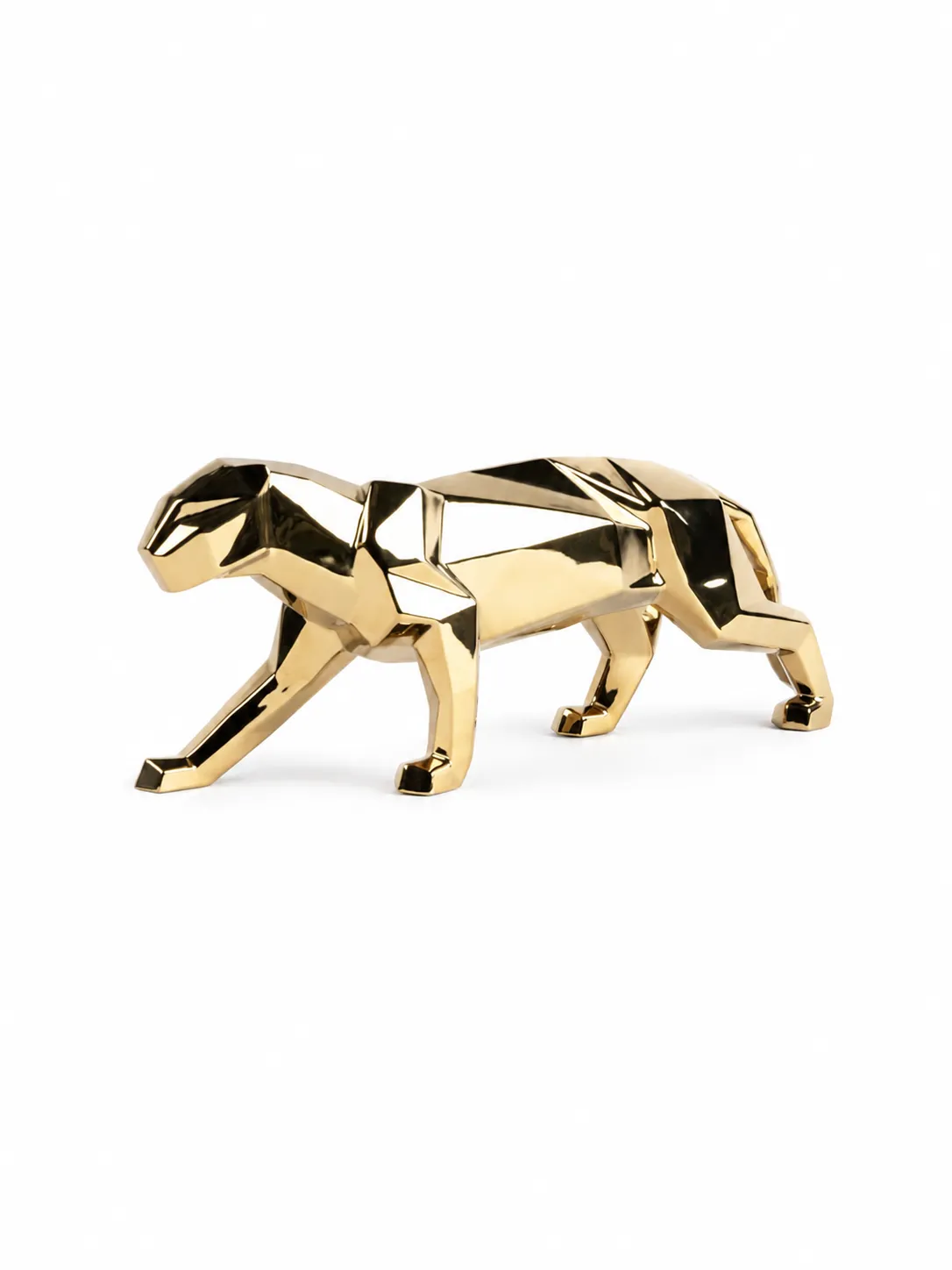 Escultura Pantera - Oro