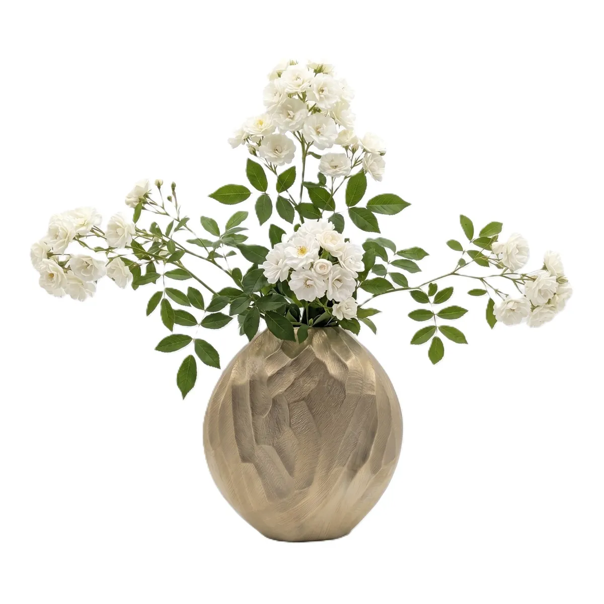 FLORERO DORADO