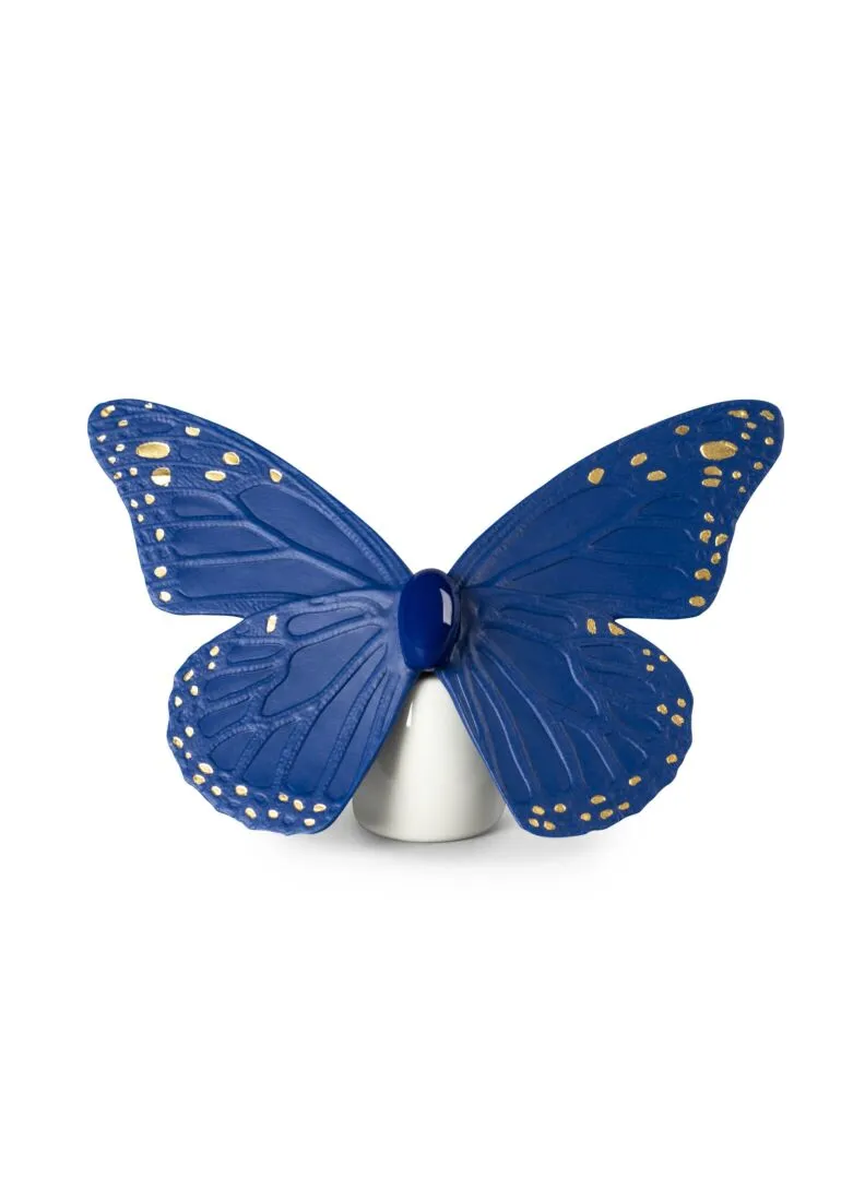 MARIPOSA AZUL ORO
