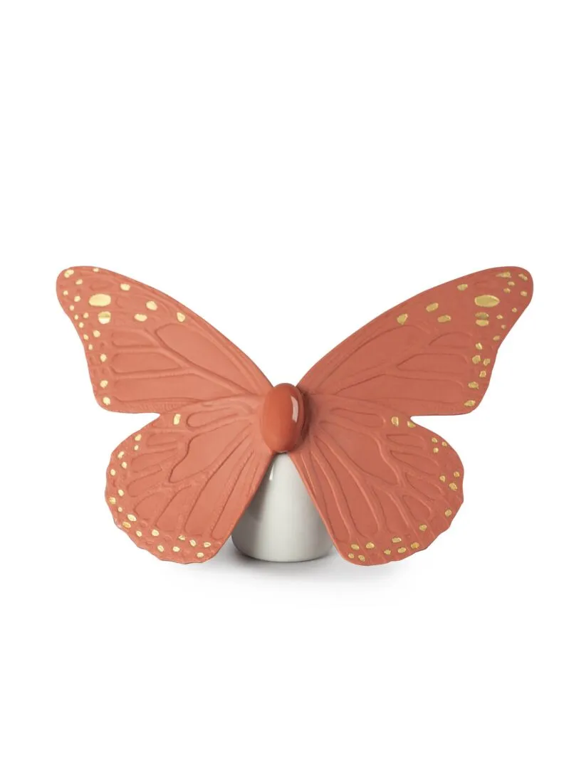 MARIPOSA CORAL ORO